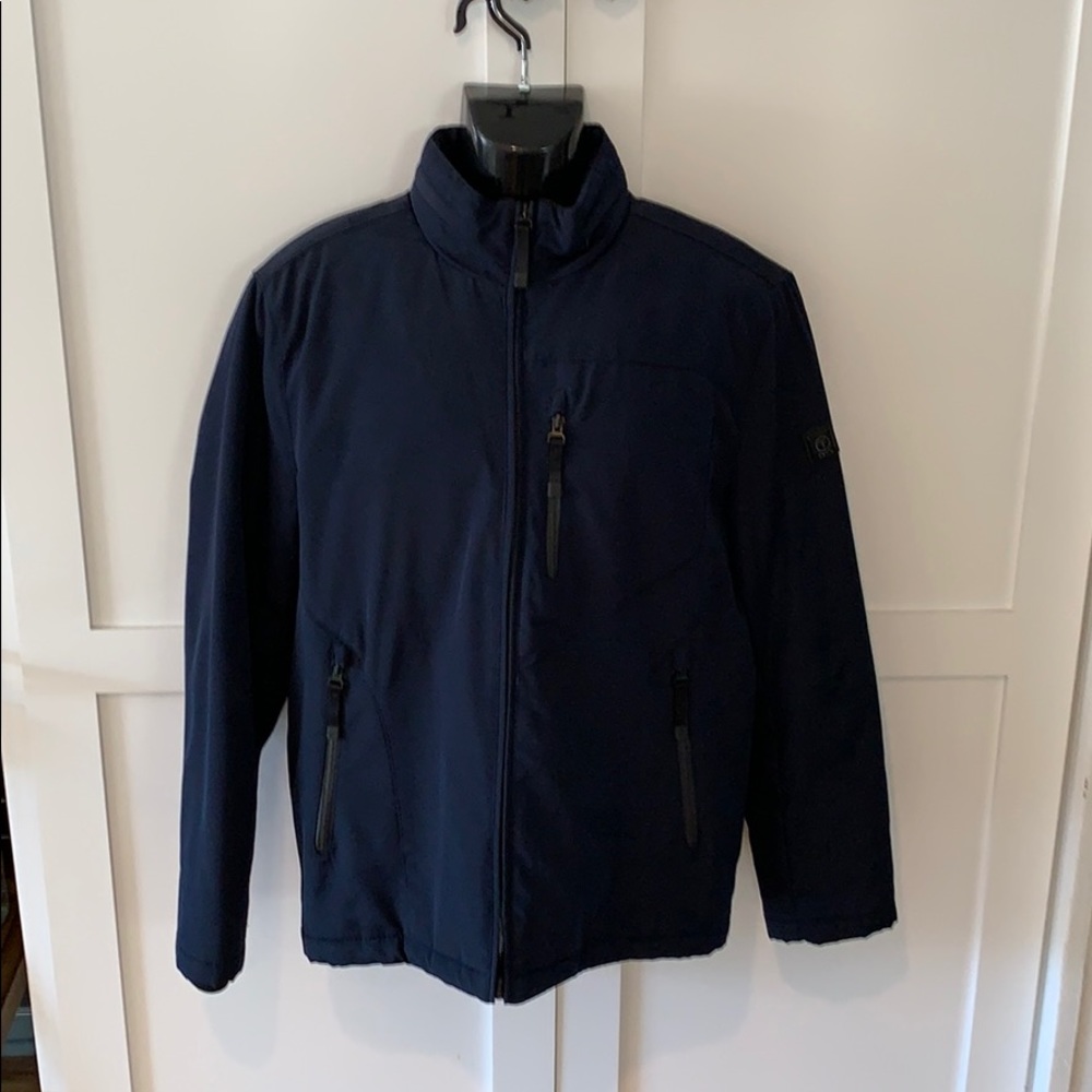 Weather Resistant Navy Tumi Jacket